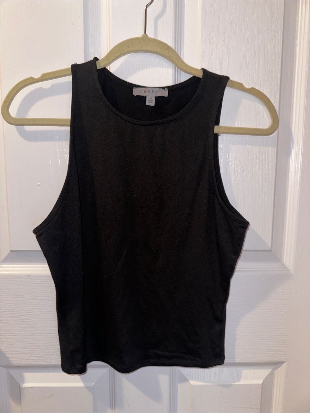 Women's Black Sleeveless Tank